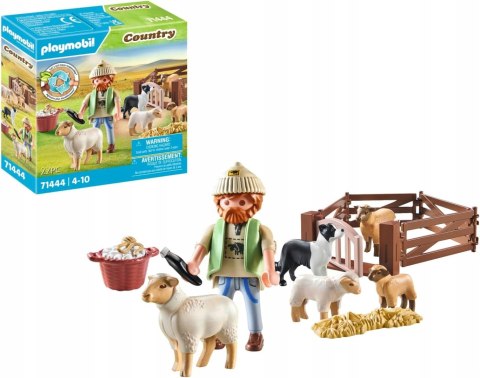 Playmobil Country 71444 Młody owczarz z owcami Farma