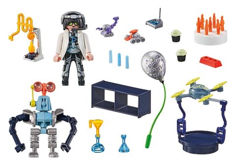 Playmobil MyLife 71450 Naukowiec z robotami