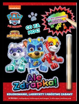 Psi Patrol Ale Zdrapka 5 Zdrapywanka + Rysik Mighty Pups