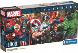 Puzzle 1000 Panorama Avengers Compact 39877 Marvel Clementoni