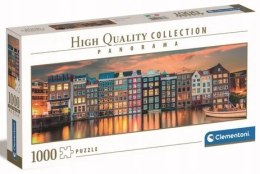 Puzzle 1000 Panorama Bright Amsterdam Widok 39838 Clementoni