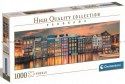 Puzzle 1000 Panorama Bright Amsterdam Widok 39838 Clementoni