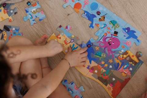 Puzzle 123 Matematyczne Puzzle dla Najmłodszych Morze Ludattica 22570