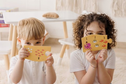 Puzzle 123 Matematyczne Puzzle dla Najmłodszych Morze Ludattica 22570