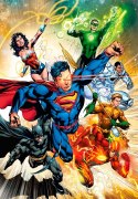 Puzzle 500 elementów DC Comics Liga Sprawiedliwości 35531 Clementoni