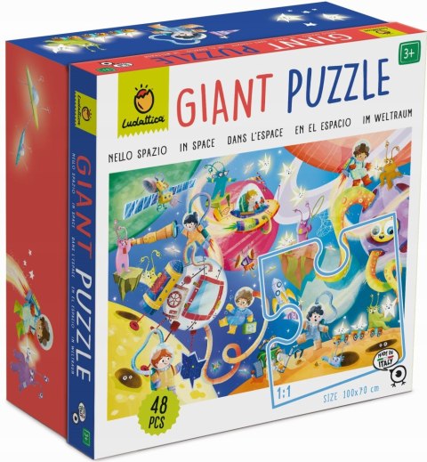 Puzzle Olbrzymie Kosmos Giant Puzzle 48 el. 22198 3+ Ludattica