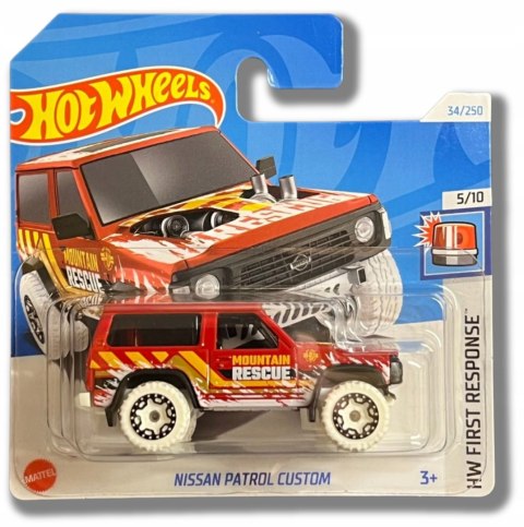 Samochodzik Hot Wheels HTB59 Nissan Patrol Custom HW First Response 2024