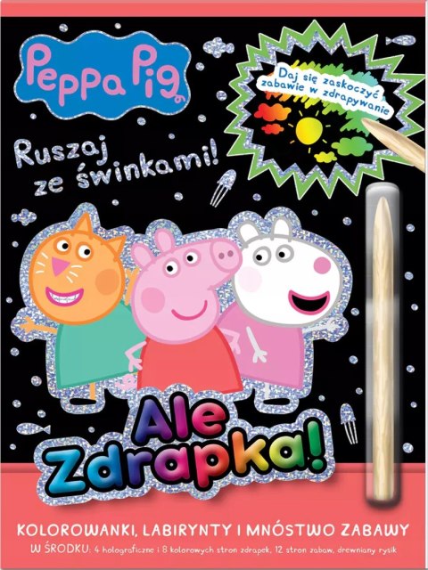 Świnka Peppa Ale Zdrapka 3 Zdrapywanka wydrapywanka