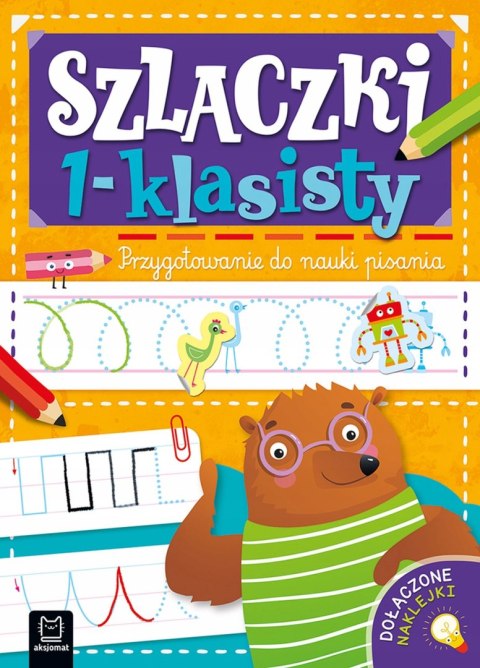 Szlaczki 1-klasisty Przygotowanie do nauki pisania Aksjomat