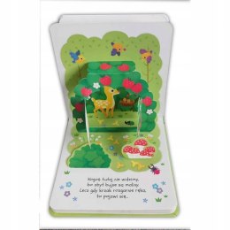 W lesie Otwórz i szukaj! Książeczka rozkładanka z okienkami Aksjomat