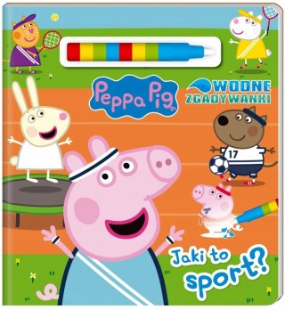 Wodne Zgadywanki 3 Świnka Peppa Wodna Kolorowanka Jaki to Sport