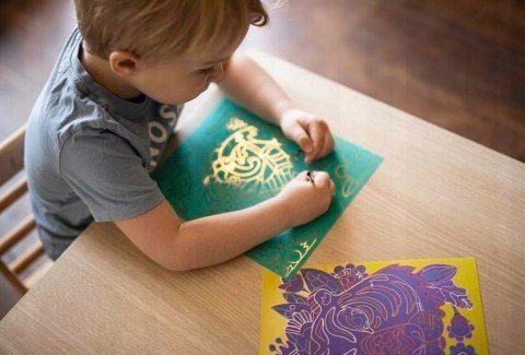 Wydrapywanki Zwierzęta Świata Zdrapywanka Janod 5+