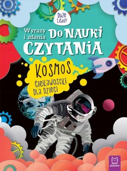 Wyrazy i zdania do nauki czytania Kosmos Aksjomat