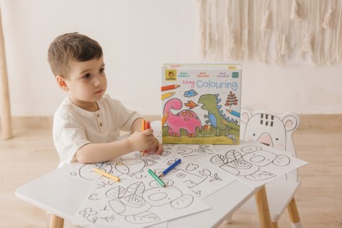 Zestaw Kreatywny dla Najmłodszych Łatwe Kolorowanie Ludattica 21788