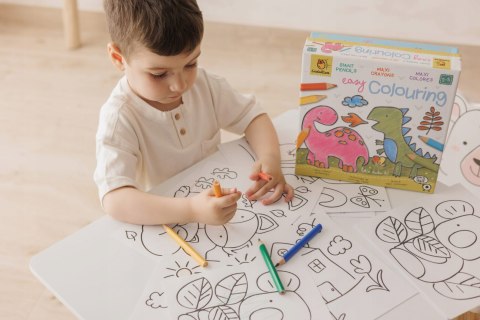 Zestaw Kreatywny dla Najmłodszych Łatwe Kolorowanie Ludattica 21788