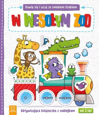 Bawię się i uczę w Wesołym zoo Aktywizująca książeczka 3+ Aksjomat