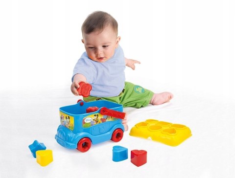 Clementoni 14395 Autobus Baby Mickey Sorter