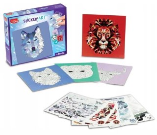 Creativ Sticker Art Przyklejanie po numerach Zwierzęta Maped Creativ