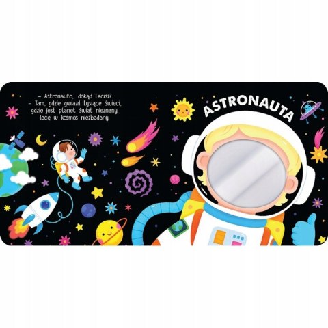 Gdy dorosnę, będę... Książeczka z lusterkiem dla chłopca Aksjomat