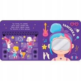 Gdy dorosnę, będę... Książeczka z lusterkiem dla dziewczynki Aksjomat