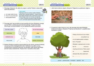Język polski Karty pracy w szkole i w domu klasa 4 Greg