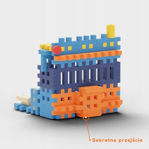 Klocki Mini Wafle City Posterunek Policji 280 elementów Waffle Marioinex 3+
