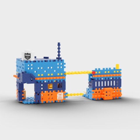 Klocki Mini Wafle City Posterunek Policji 280 elementów Waffle Marioinex 3+