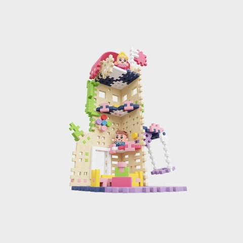 Klocki Mini Wafle Księżniczka Wieża Fantazji + 2 Figurki Marioinex 905791