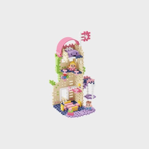 Klocki Mini Wafle Księżniczka Wieża Fantazji + 2 Figurki Marioinex 905791