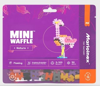 Klocki Mini Wafle Nature Flaming Natura 50 elementów Waffle Marioinex 3+