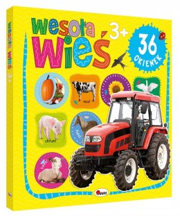 Książeczka z Okienkami Wesoła wieś 36 okienek