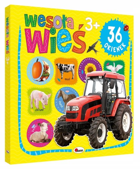 Książeczka z Okienkami Wesoła wieś 36 okienek