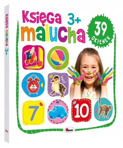Księga malucha 39 okienek Książeczka z Okienkami