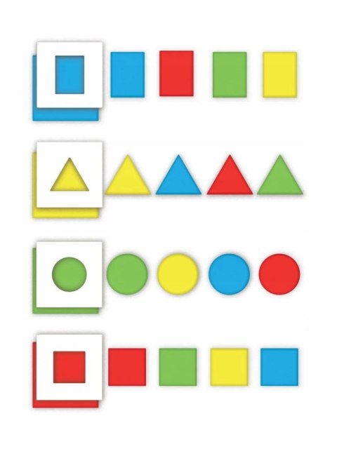 Kształty i Kolory Clementoni 50764 Uczę się Bawiąc