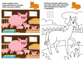 Łamigłówki z kotkiem dla Przedszkolaka Przedszkolak potrafi