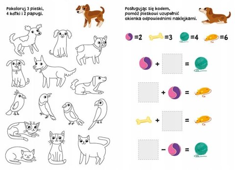 Łamigłówki z pieskiem dla Przedszkolaka Przedszkolak potrafi