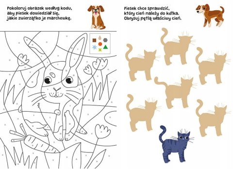 Łamigłówki z pieskiem dla Przedszkolaka Przedszkolak potrafi