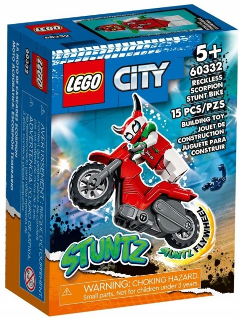 Lego 60332 City Motocykl kaskaderski brawurowego