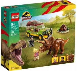 Lego 76959 Jurassic World Badanie triceratopsa