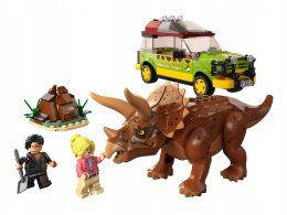 Lego 76959 Jurassic World Badanie triceratopsa