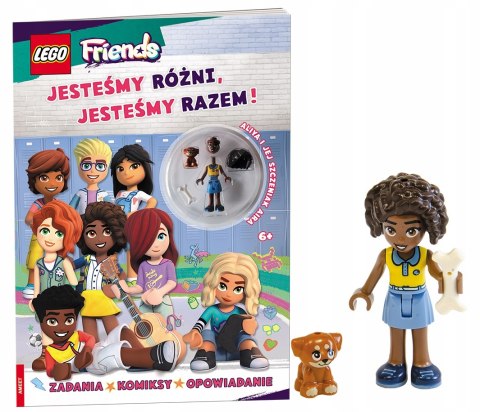 Lego Friends Jesteśmy różni, jesteśmy razem! + Figurka