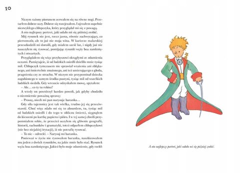 Mały Książę z ilustracjami Antoine de Saint-Exupéry Kolorowa Klasyka Greg