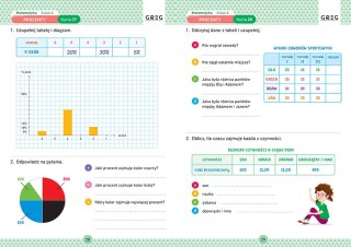 Matematyka Karty Pracy w Szkole i w Domu Klasa 6 Greg