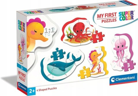 Moje Pierwsze Puzzle 20835 Zwierzęta Morskie Sea Life Clementoni 2+