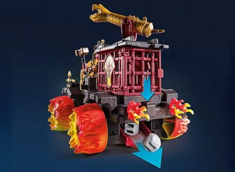 Playmobil 71299 Burnham Raiders Ognisty pojazd bojowy