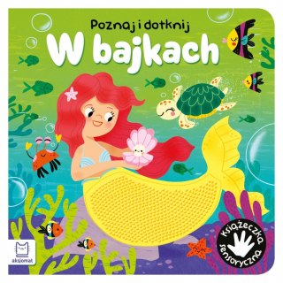 Poznaj i dotknij W bajkach Książeczka sensoryczna Dotykowa Aksjomat