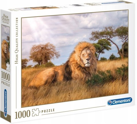 Puzzle 1000 elementów 39479 Król Lew The King Clementoni