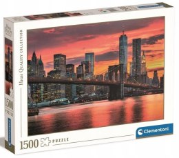 Puzzle 1500 elementów 31693 East River o Zmroku Clementoni