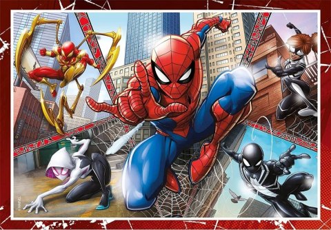 Puzzle 21515 4w1 Spiderman 21515 Clementoni Super Kolor 3+