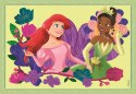 Puzzle 21517 4w1 Disney Princess Księżniczki Clementoni Super Kolor 3+